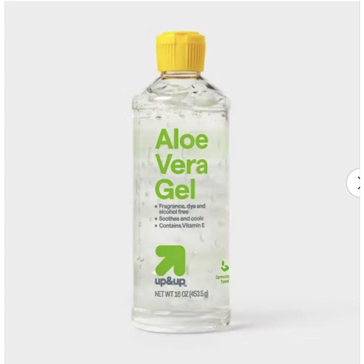 up&up™ Clear Aloe Vera Gel 16 oz - Fragrance-Free, Alcohol-Free, Soothes Sunburn, Moisturizes Skin, 96% Pure Aloe Vera