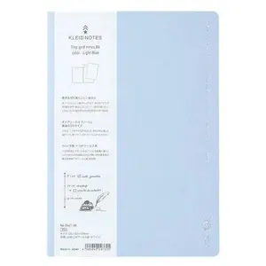 Kleid B6 TINY GRID Notes OK Fools Paper Notebook (Light Blue)