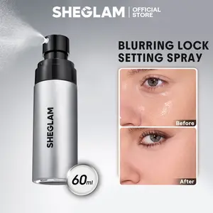 Summervibes SHEGLAM Camera On Blurring Waterproof Setting Spray Long Lasting Makeup Fixing Spray Oil Control Sweat Proof Smudge Proof Lightweight Fine Mist Soft Focus Matte Finish Face