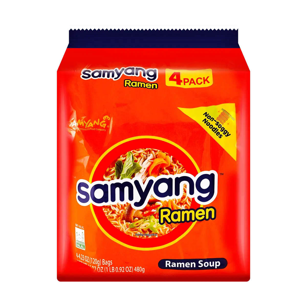 SAMYANG Classic Samyang Ramen 120g x 4pc SAMYANG Classic Samyang Ramen 120g x 4pc