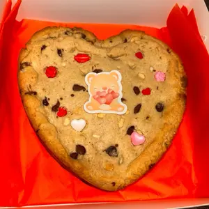Galleta gigante de corazón Dulce de leche