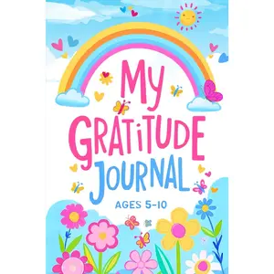 My Gratitude Journal: Cute Pages with Daily Prompts | Weekly positive Affirmations | Perfect First Diary for Young Kids