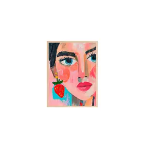 Pastel Pink Art Print magazine headline wall art--=%2=- manga=%2=----=%2=- poster=%2=-- manga poster