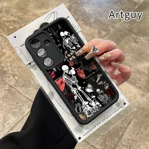 Compatible with Samsung Galaxy S24 ultra plus S25 S23 S22 Ultra Plus Gothic Love Ode Advanced fashion gift Pocket-Friendly Shockproof Silicone Protective Softcase