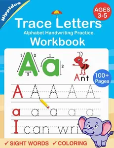 Trace Letters: Alphabet Handwriting Practice workbook for kids: Preschool writing Workbook with Sight words for Pre K, Kindergarten and Kids Ages 3-5. ... Words & Math for Preschool & Kindergarten)   Paperback – August 15, 2019