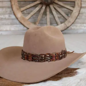 Western Feather Starling Hat Band