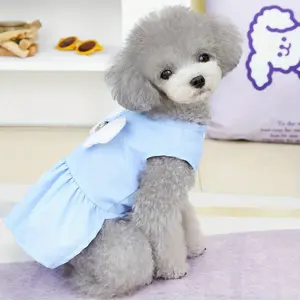 Angel Traction Skirt Spring/Summer New Arrival Wholesale Dog Clothes for Teddy, French Bulldog & Small Pets - Princess Dresses and Cat Apparel