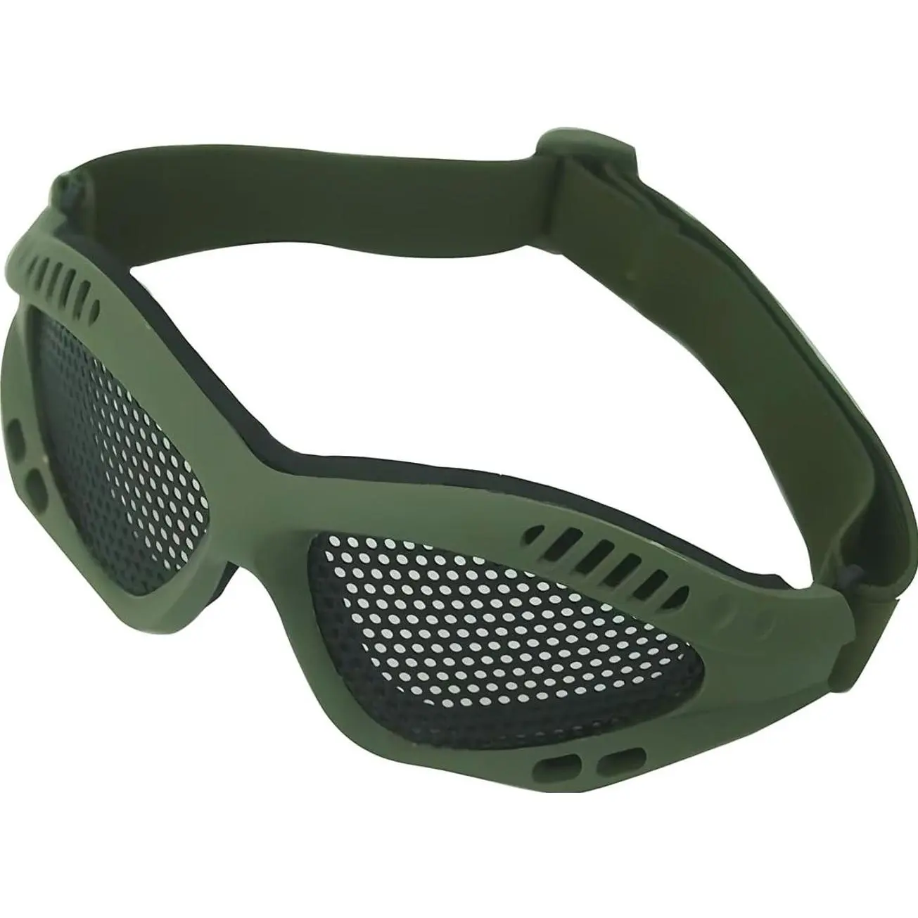 Wokyo Cs Safety Mesh Goggles High Density Metal Mesh Pattern Goggle Safety Glasses for Outdoor Games Sports Cycling