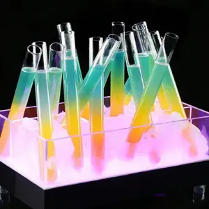 Transparent Plastic Test Tubes, Liquid Beverage Containers, Ideal for Wine, Juice, Soda, Candy Storage, Party Decorations, Science Experiments