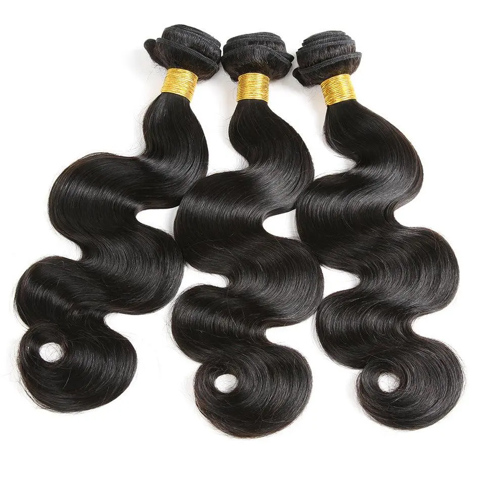 Body Wave Human Hair Bundle | Natural Black 8"-24" – Single Bundle