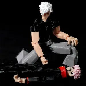 3D Printed Jujutsu Kaisen Model Toys Action Figures Gojo Satoru Anime Multi-Jointed Toys Ryomen Sukuna Mannequin Ornaments Gifts