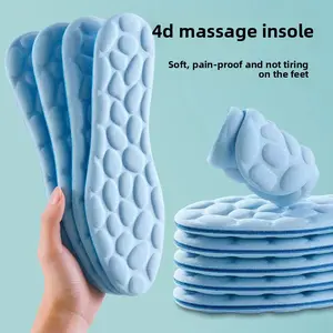 Stepping on shit goose egg massage insole breathable sweat super soft men and women