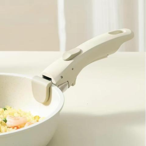 Cookware Replacement Handle 2PC, Detachable Cookware Replacement Handle, Non-slip, Heat-Resistant Handle