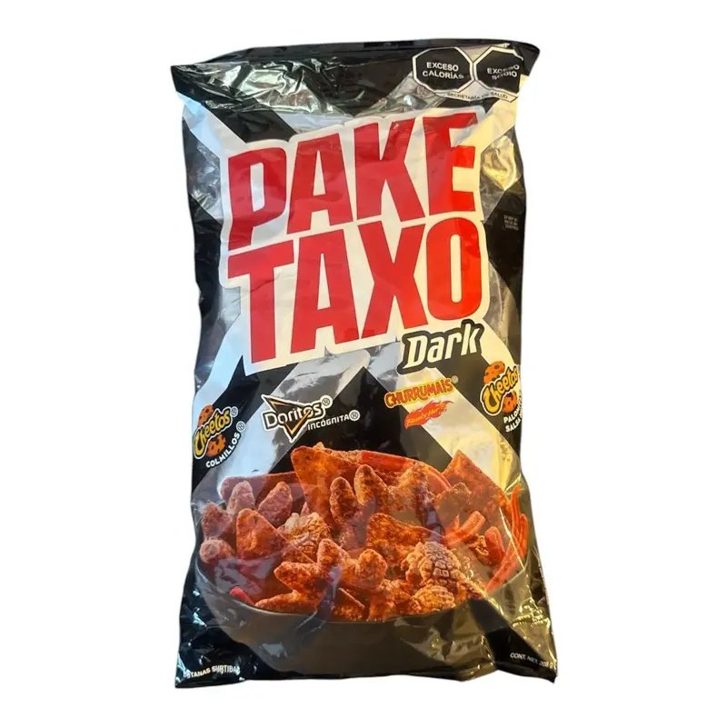 Pake Taxo Dark Chips- Mexican Chips Large Bag 208g