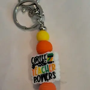 silicone bead Key Chains