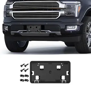 Front License Plate Bracket Holder, Car Exterior Number Plate Accessory for Ford F150 2024-2025