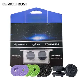 EOWULFROST Silicone Aim Assist Ring Accessories for Ps4/ps5 & Switch Pro, Enhanced Precision Control Grip with Thumb Performance, Not Suitable for Xbox Consoles