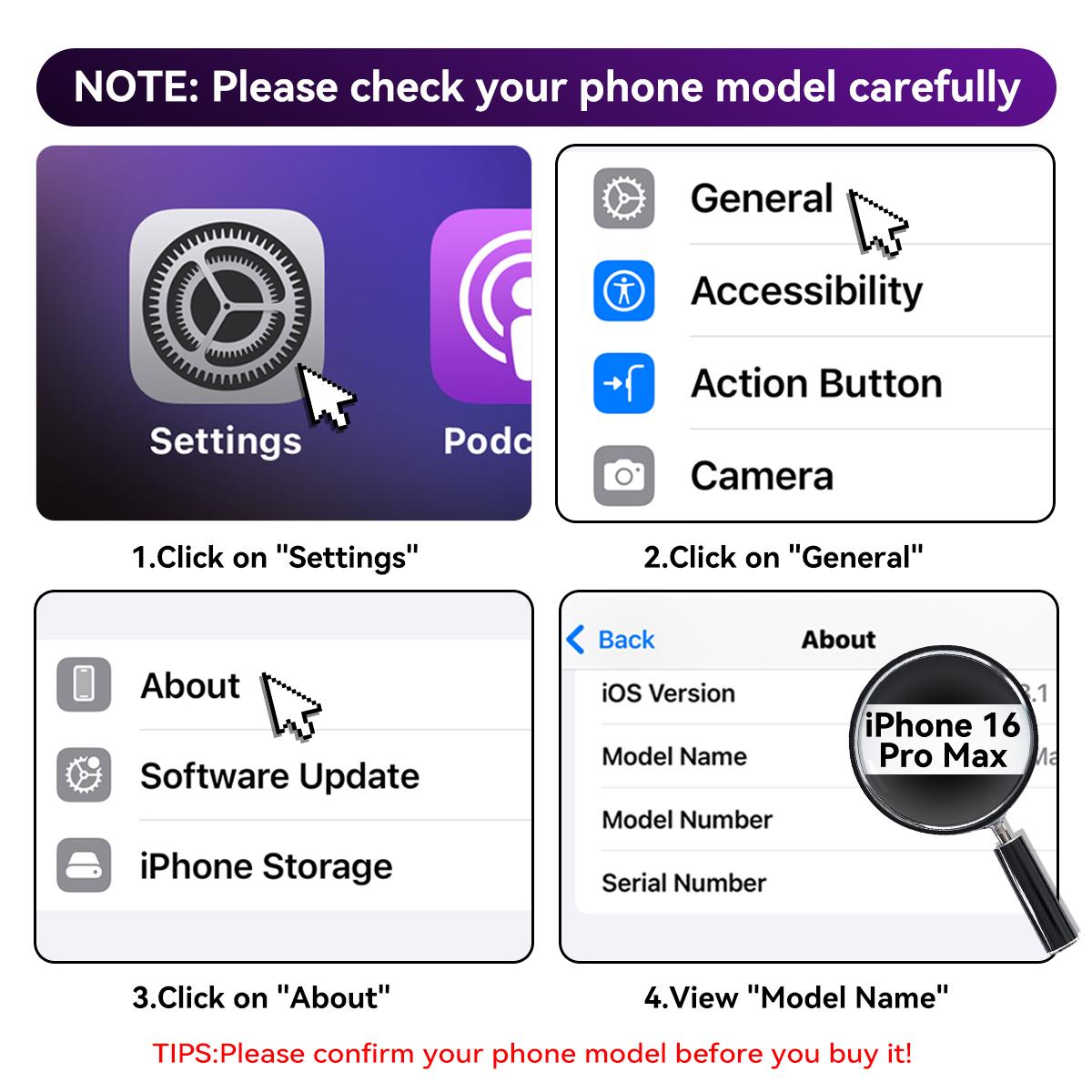 [Free!!Ship!] Matte PU Texture Leather Phone Case for iPhone 17 Pro Max 16 15 14 Mag Safe Military Grade Drop Shockproof Protective Phone Cover