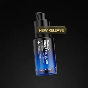 BASED Under Eye Elixir 15ml, Brightening & De-Puffing Eye Serum, Revitalizing Care for Dark Circles & Puffiness
