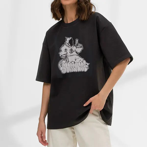 SUNAMI T-SHIRT THERE IS NO JUSTICE IT'S JUST US Womenswear Comfort
