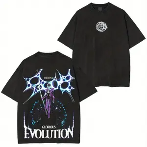 League of Legends Viktor The Glorious Evolution Arcane Anime Hex Core Graphic Washed Cotton T Shirt Casual Streetwear for Men and Women Oversized Fit for Outdoor and Daily Wear