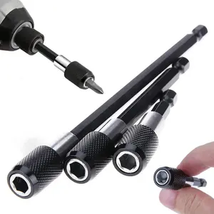 Magnetic Hex Shank Drill Bit Extension Set, Quick Release & Universal Impact Electric Motor Drill Bit Holder, Durable & Professional Power Tool Accessories