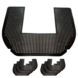 Smellrid Toilet Urine Absorbent & Odor Removal Mat - Set of 6 Mats