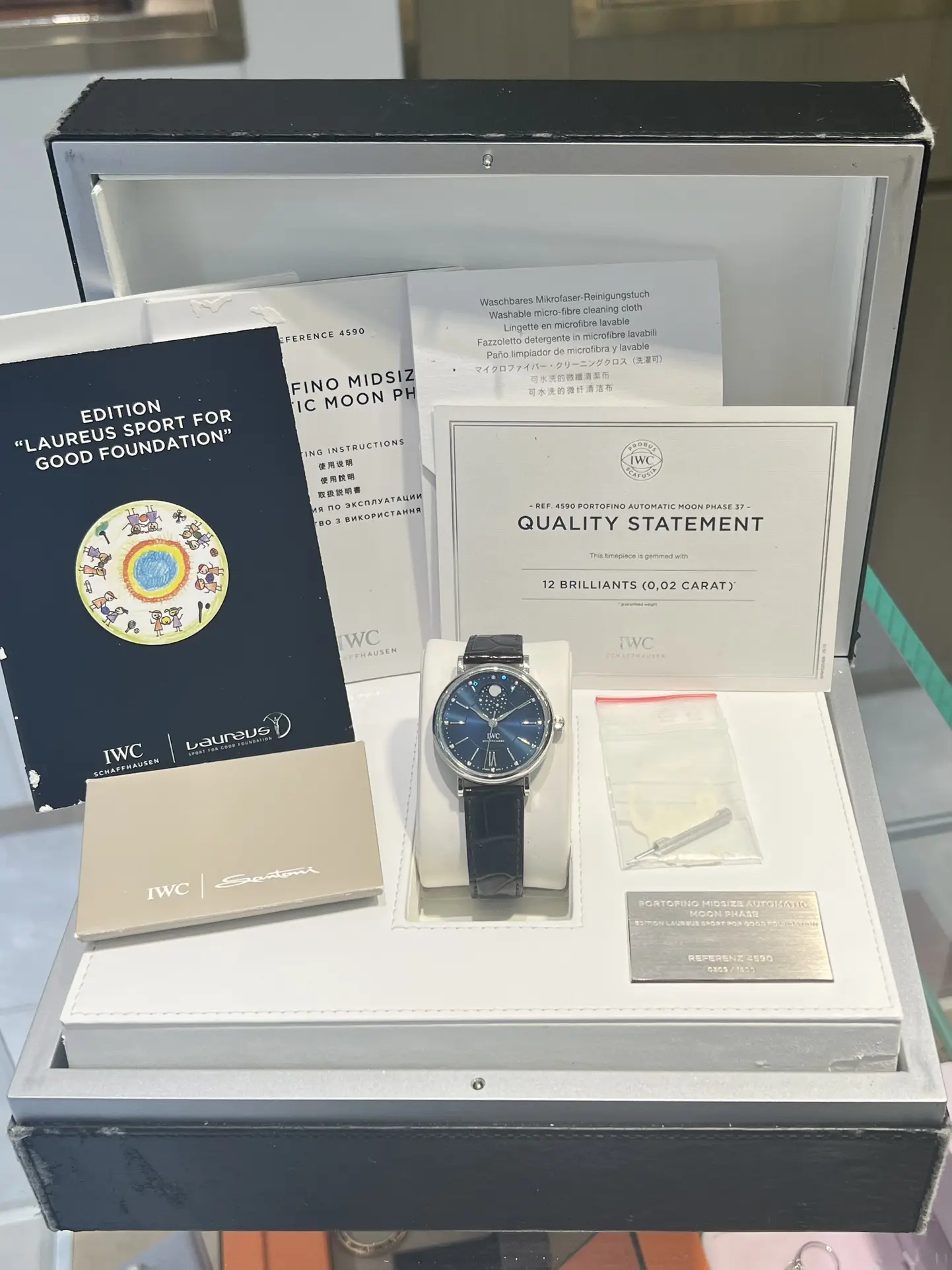 IWC Watches Portofino Automatic Mechanical Watch, Limited Edition of 1,500 Pieces, Number 309 (Watch)