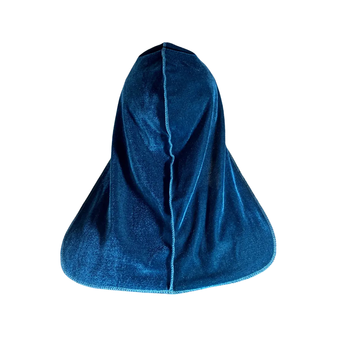 Velvet Teal Blue Durag Velvet Teal Blue Durag