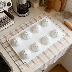 Creative Peach Shape Cake Mold, Silicone Reusable Mold for Pudding Chocolate Gummies, Suitable for Refrigerator Oven Microwave Dishwasher