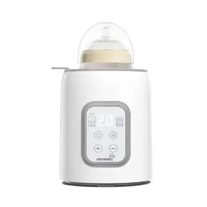 Grownsy 8-in-1 Baby Bottle Warmer with Timer, Fast Milk Warmer for Breastmilk or Formula, Accurate Temp Control, Fits All Bottles