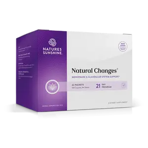 Natural Changes: Menopause and glandular system support, supports hormone balance