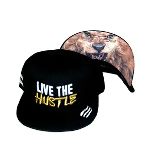 Live The Hustle Lion Hat