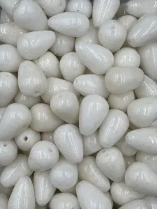 S.173.White Jade Waterdrop Shape(irregular shape)
