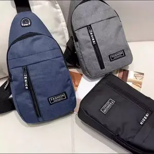 Multi-Compartment Outdoor Chest Bag - Durable Sling Bum Bag with Storage Pockets for Daily Use and Outdoor Activities