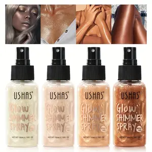 Liquid Highlighting Concealer Foundation With Long-Lasting, Waterproof, Oil-Resistant Glitter