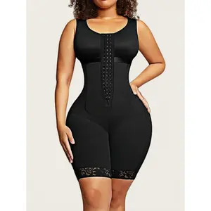 Colombian Shapewear Tummy Control Body Shaper Girdles Post Surgery Compression Garment Fabric Womenswear Soft Breathable High Compression Suitable for Postoperative Recovery and Daily Wear Can be used with raincoat