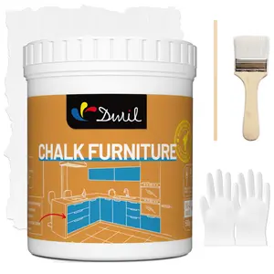 DWIL Chalk Style Paint - Ultra Matte Paint for Furniture, Home Decor, Crafts - Eco-Friendly - All-in-One -(32 OZ)
