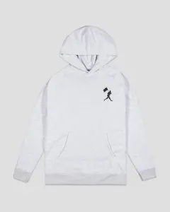 Branded Hoodie - Heather White