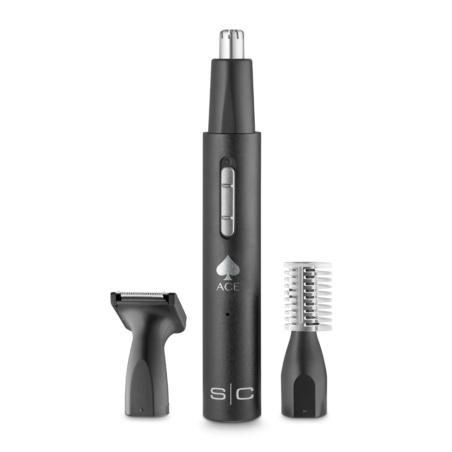 StyleCraft Ace Multipurpose Micro Hair Trimmer 3 in 1 Grooming Trimmer USB-C Rechargeable Precision Detailing Trimmer for Face Beard Eyebrow and Body Men’s Grooming