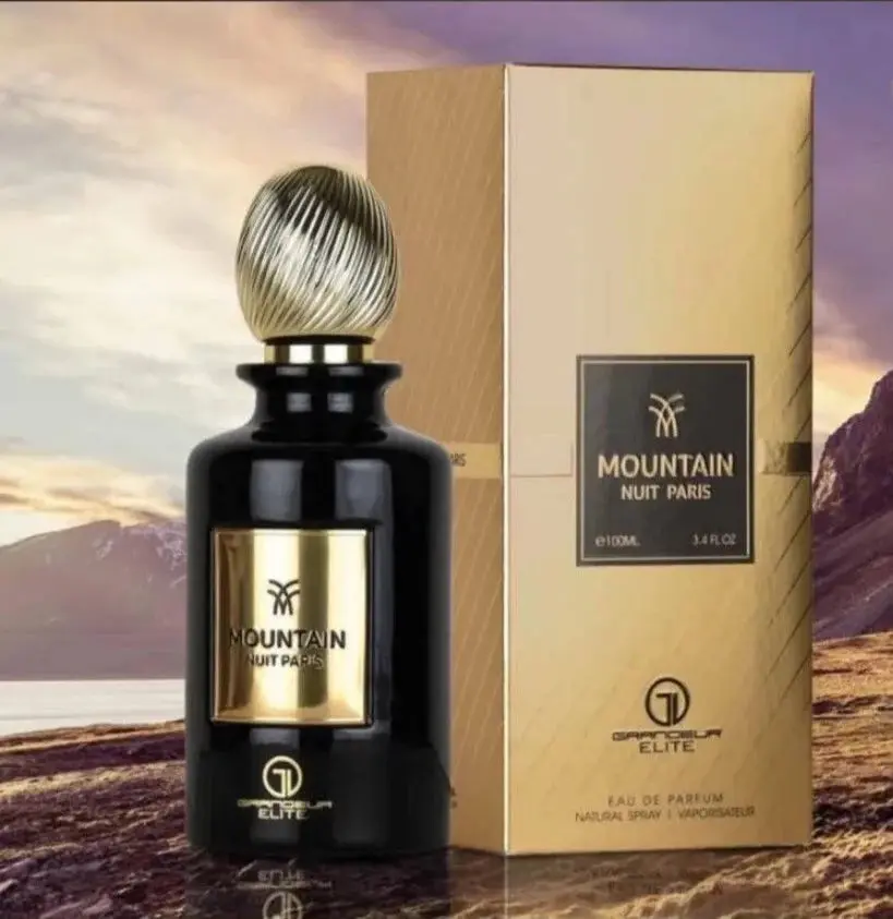 Unisex Mountain Nuit Paris By GRANDEUR Eau De Parfum 3.4 FL OZ