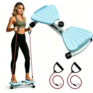 Upgraded Anti-Slip Waist Twister With Foot Massage Design & Elastic Resistance Bands