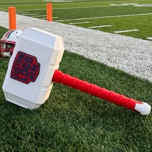 YOUR TEAM Thor inspired hammer - football themed YOUR TEAM Thor inspired hammer - football themed