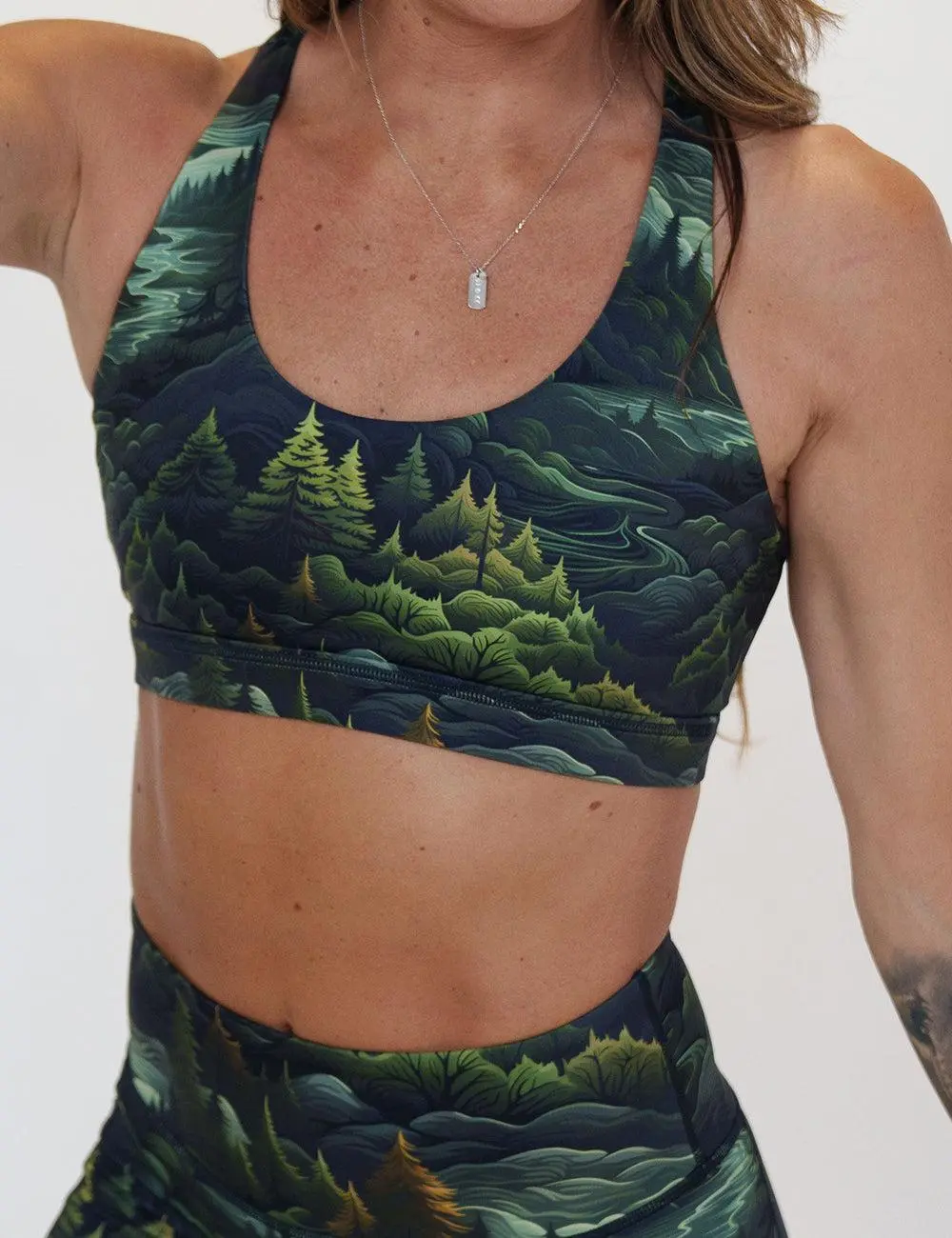 CVG Butterfly Back Bra Escape Colorblock Sports Bra Yoga Sports Bra Strappy Workout Bra