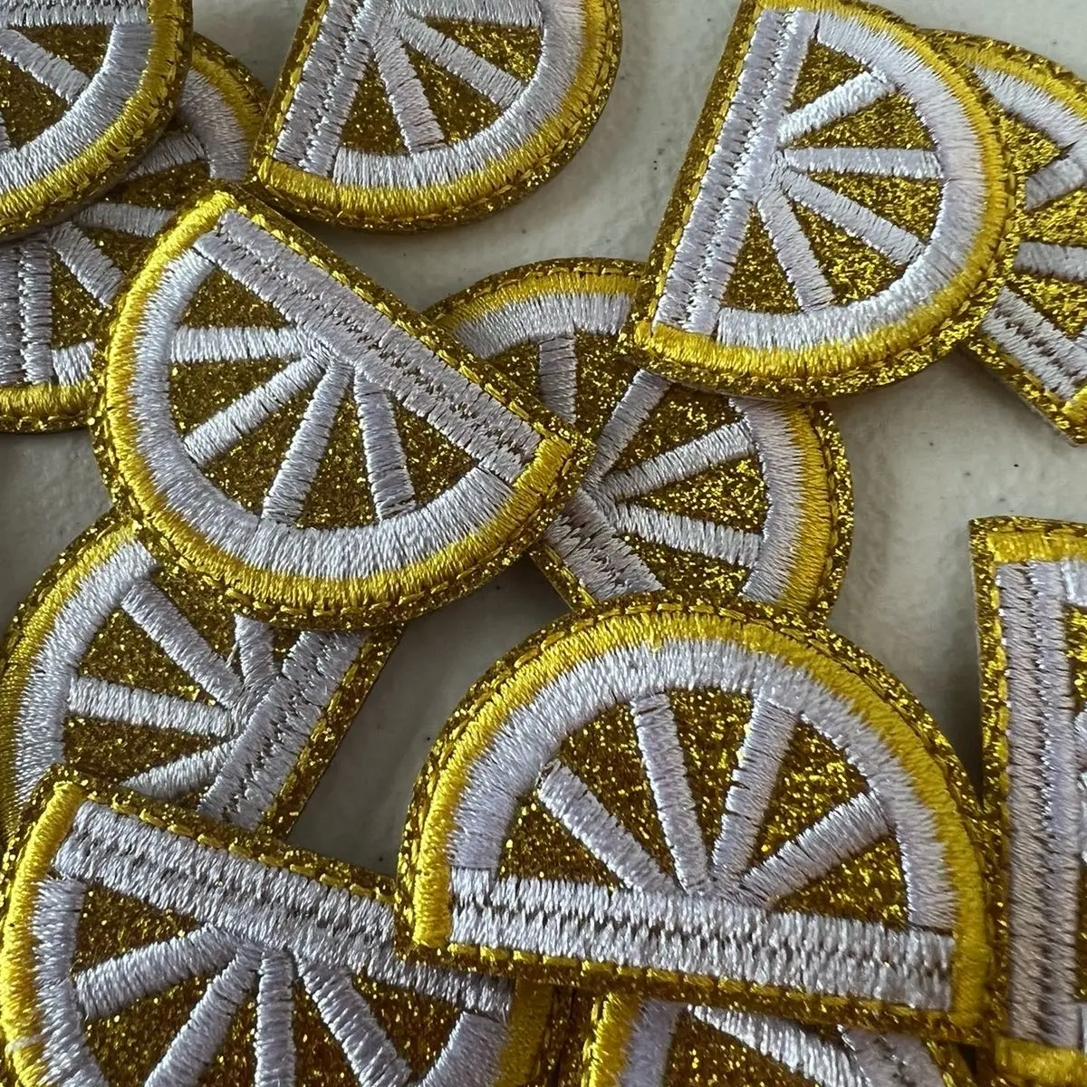 Lemon Iron on Patches