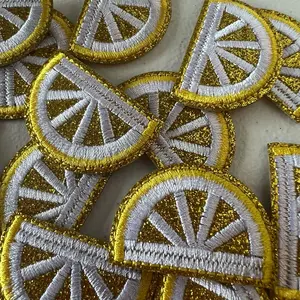 Lemon Iron on Patches
