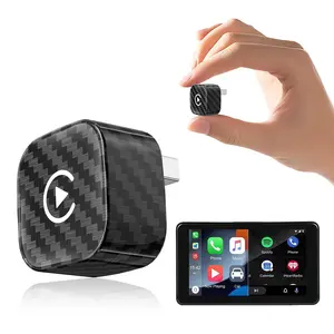2026 Upgraded Wireless Carplay Adapter Mini Size USB Type C Plug and Play for iOS Android 10+ Devices Compact Versatile Car Connectivity Solution