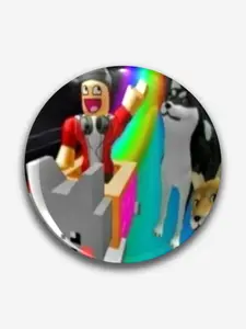 Cute Cartoon Pattern Pin Badge, Unique Plastic DIY Button, Creative Holiday Accessories for Jeans, T-Shirts, Backpacks & Hats, Cartoon Designs