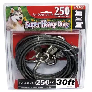 Pdq Q6830-000-99 30 ft. Super Heavy Duty Dog Tie Out Cable