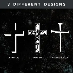 Cross Decals - High Quality Outdoor Vinyl